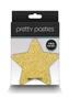 Pretty Pasties Glitter Stars - Black/gold